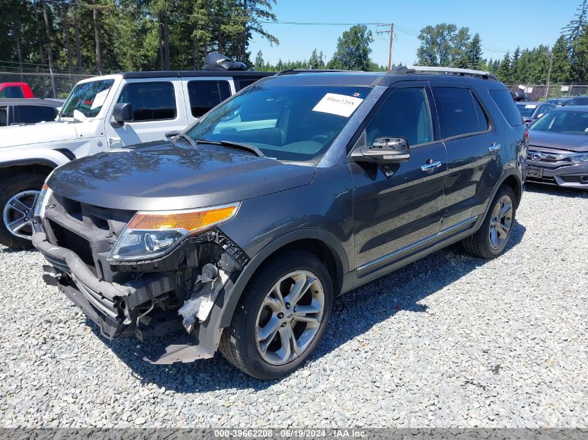 2015 Ford Explorer Limited VIN: 1FM5K8F87FGA56007 Lot: 39662208