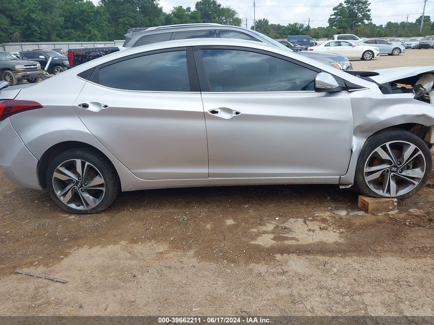 2014 Hyundai Elantra Limited VIN: KMHDH4AEXEU150611 Lot: 39662211