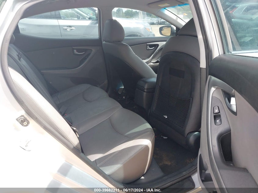 2014 Hyundai Elantra Limited VIN: KMHDH4AEXEU150611 Lot: 39662211