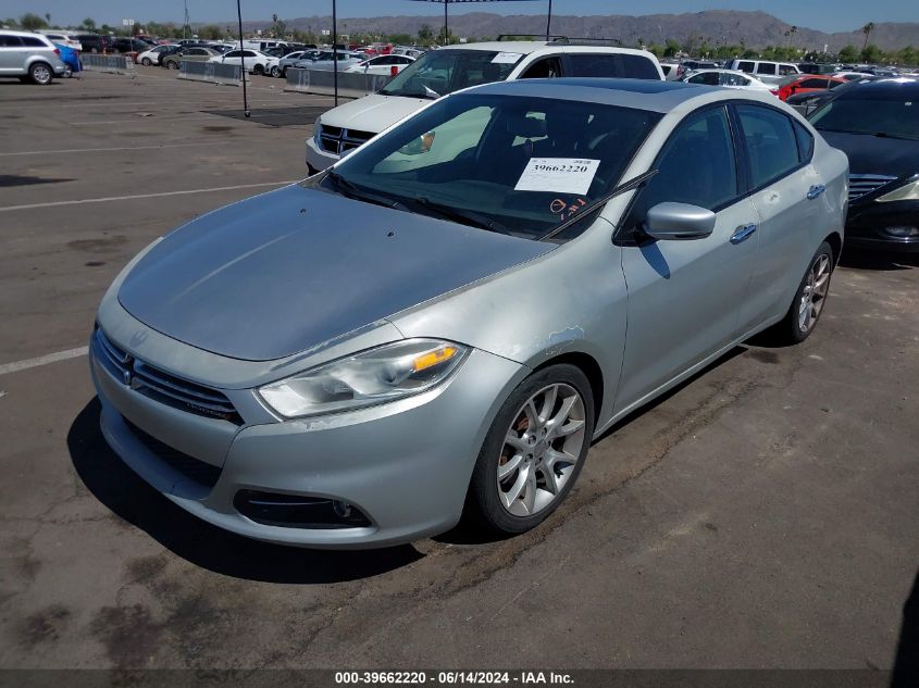 2013 Dodge Dart Limited VIN: 1C3CDFCA9DD149244 Lot: 39662220