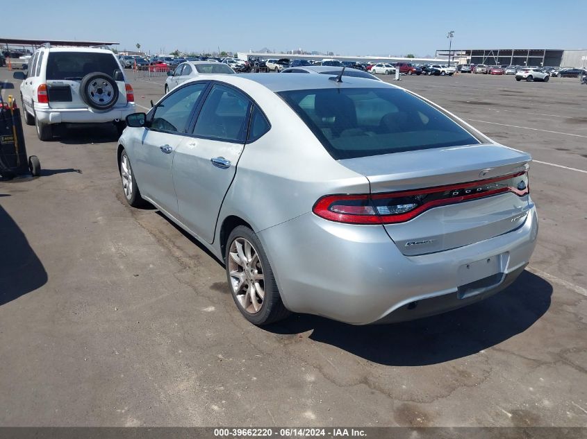 2013 Dodge Dart Limited VIN: 1C3CDFCA9DD149244 Lot: 39662220