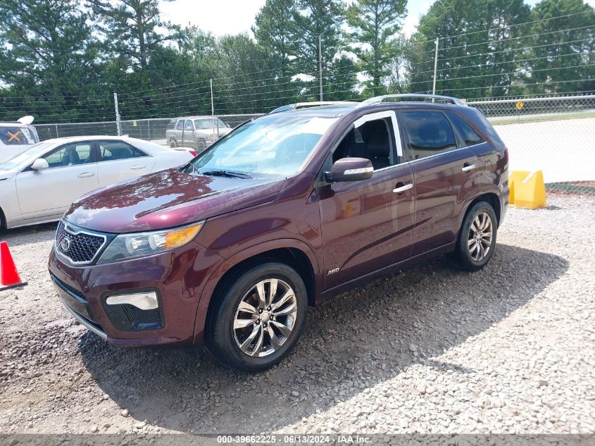 2013 Kia Sorento Sx V6 VIN: 5XYKWDA24DG388221 Lot: 39662225