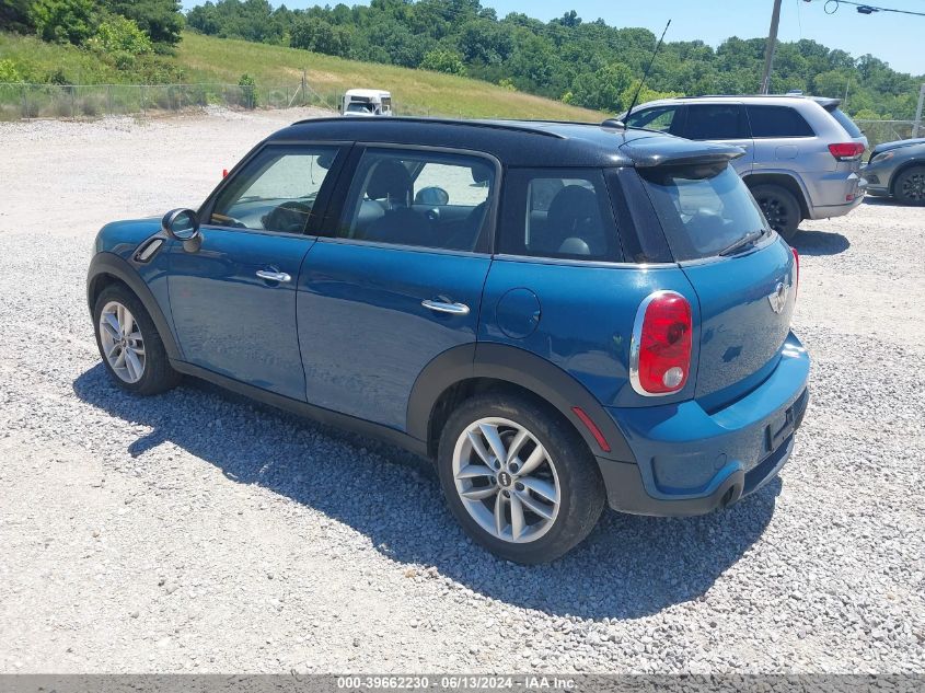 2012 Mini Cooper S Countryman VIN: WMWZC3C54CWL85746 Lot: 39662230