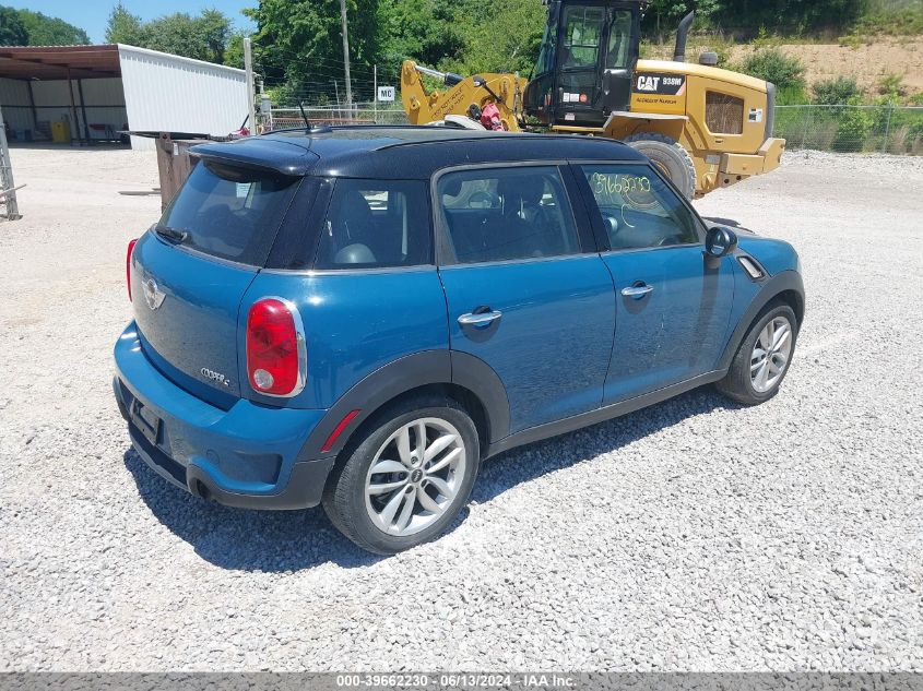 2012 Mini Cooper S Countryman VIN: WMWZC3C54CWL85746 Lot: 39662230