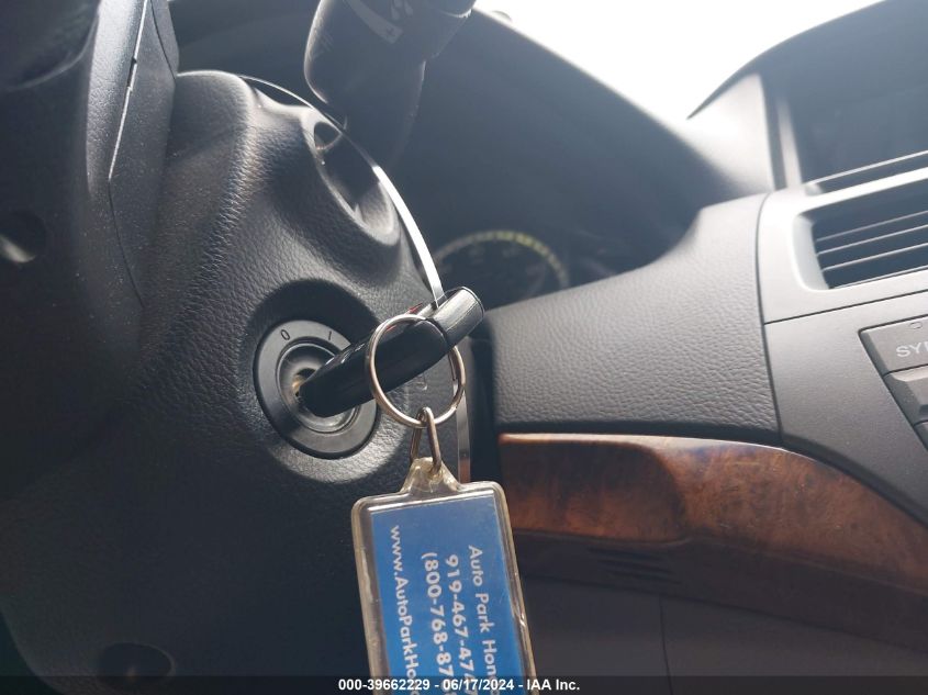 2011 Honda Accord 2.4 Ex-L VIN: 1HGCP2F89BA111551 Lot: 39662229