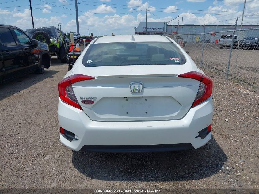 2016 Honda Civic Ex-L VIN: 19XFC1F76GE041262 Lot: 39662233