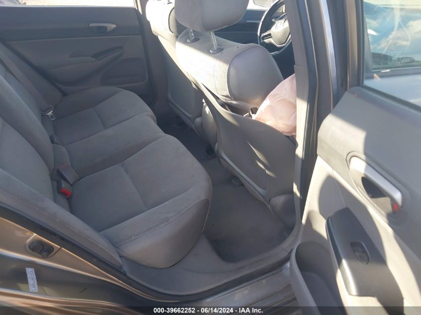 2008 Honda Civic Lx VIN: 2HGFA16568H344036 Lot: 39662252