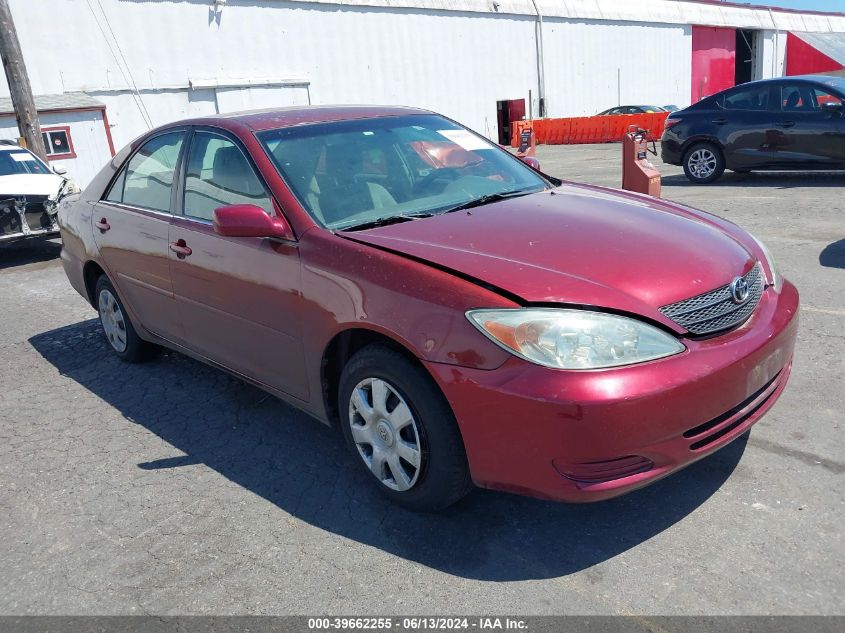 2004 Toyota Camry Le VIN: 4T1BE32K24U364134 Lot: 39662255