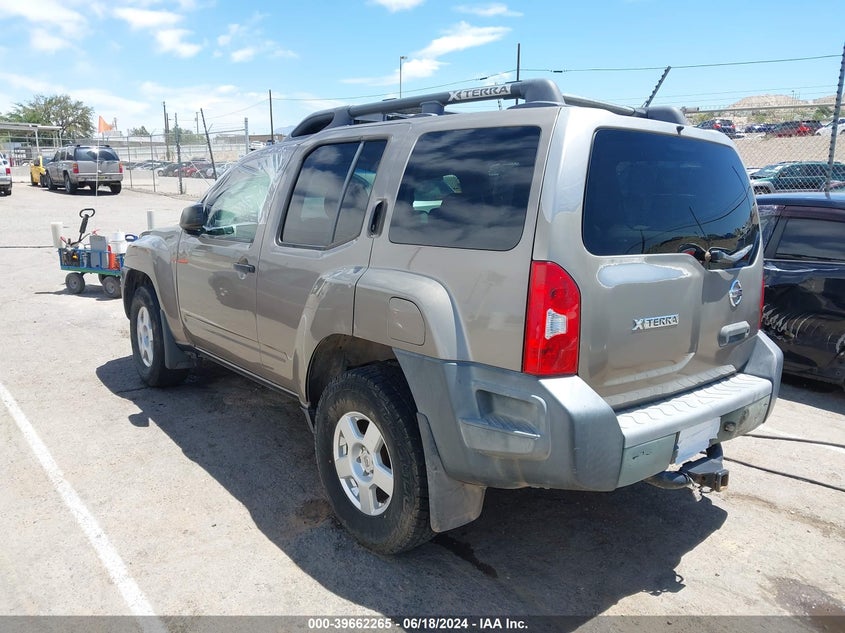 2007 Nissan Xterra S VIN: 5N1AN08W97C504033 Lot: 39662265