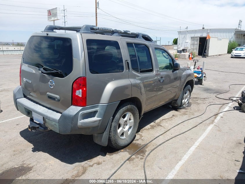 2007 Nissan Xterra S VIN: 5N1AN08W97C504033 Lot: 39662265