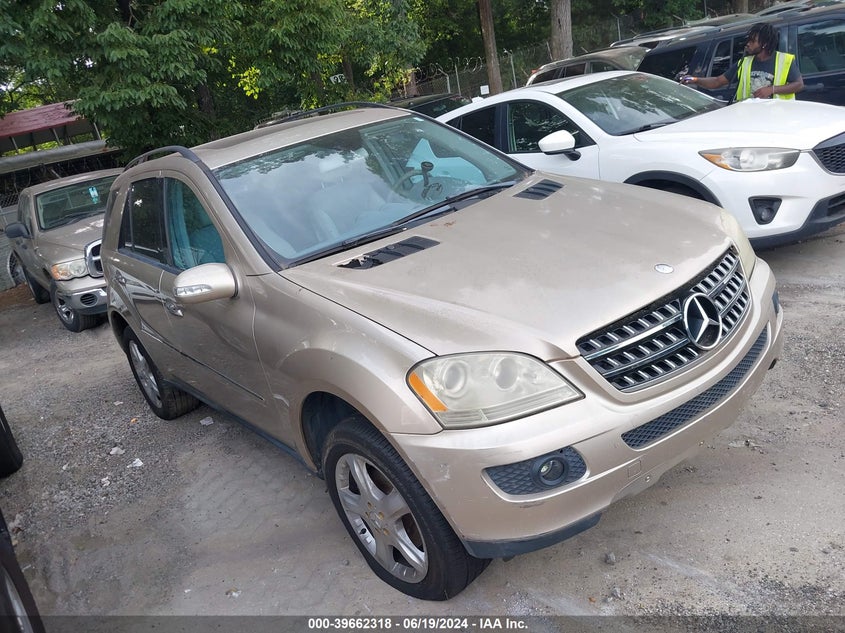 2006 Mercedes-Benz Ml 500 4Matic VIN: 4JGBB75E76A007350 Lot: 39662318