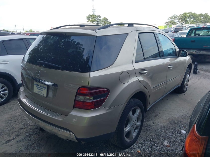 2006 Mercedes-Benz Ml 500 4Matic VIN: 4JGBB75E76A007350 Lot: 39662318