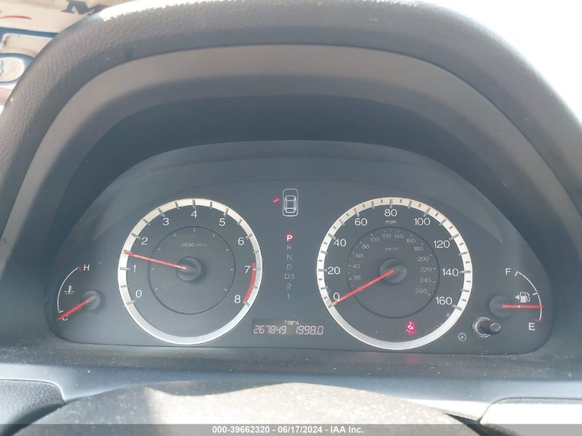 2011 Honda Accord 2.4 Lx VIN: JHMCP2F34BC000024 Lot: 39662320