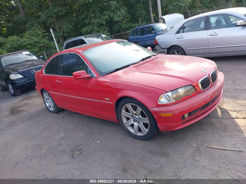 2003 BMW 325 Ci VIN: WBABN33493PG62293 Lot: 39662321