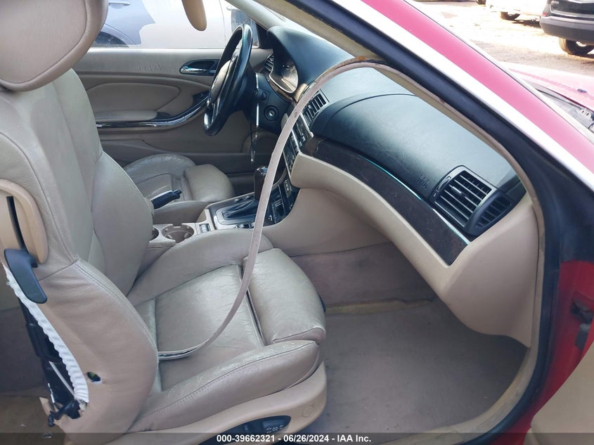 2003 BMW 325 Ci VIN: WBABN33493PG62293 Lot: 39662321