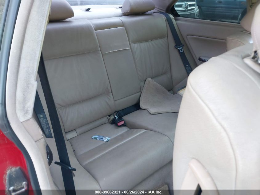 2003 BMW 325 Ci VIN: WBABN33493PG62293 Lot: 39662321