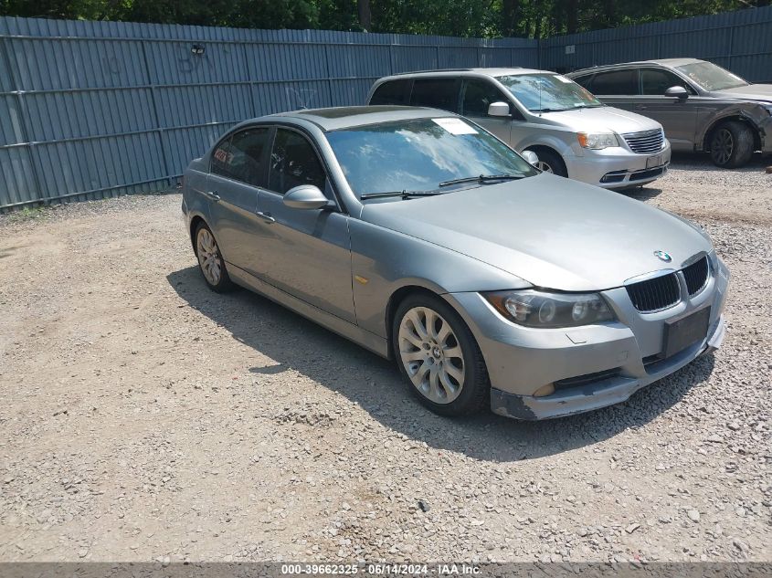 2006 BMW 325Xi VIN: WBAVD13586KT79282 Lot: 39662325