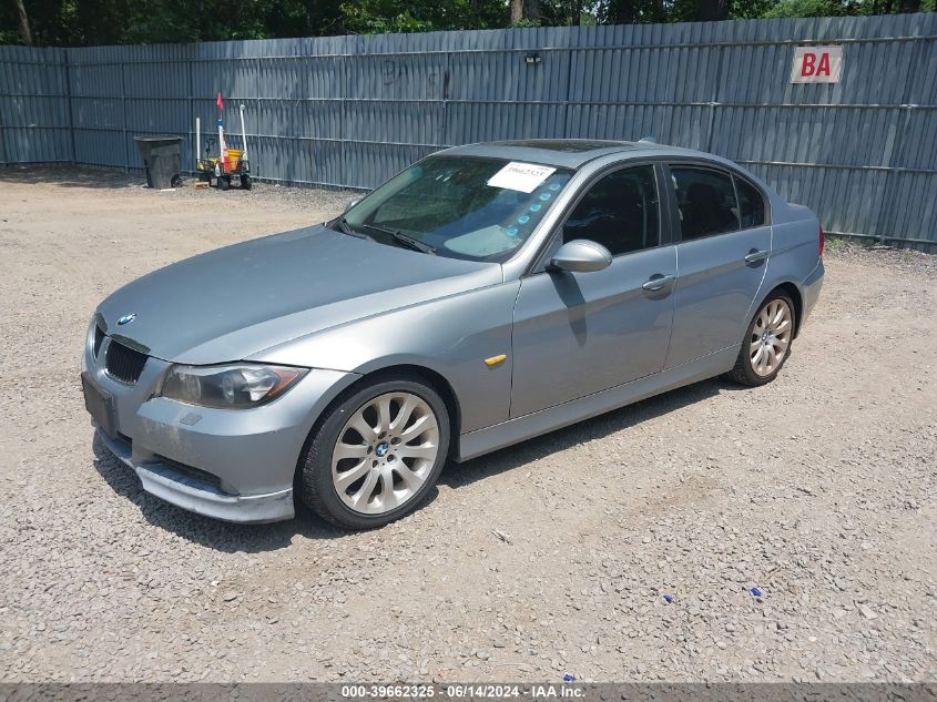 2006 BMW 325Xi VIN: WBAVD13586KT79282 Lot: 39662325