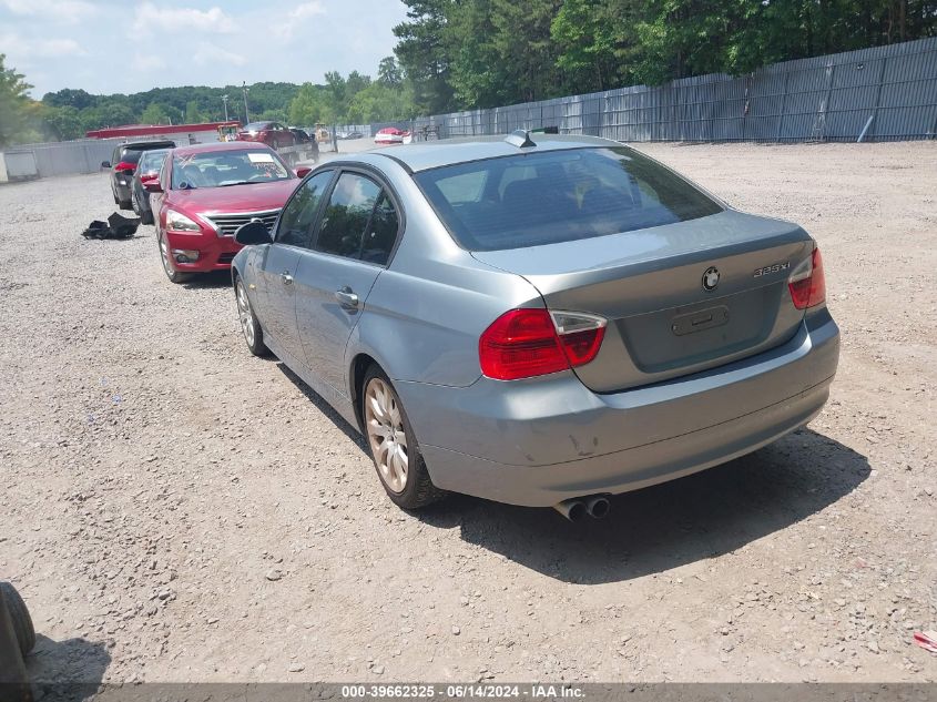 2006 BMW 325Xi VIN: WBAVD13586KT79282 Lot: 39662325