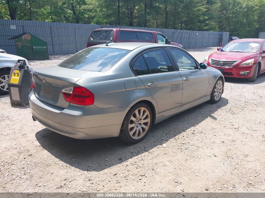 2006 BMW 325Xi VIN: WBAVD13586KT79282 Lot: 39662325