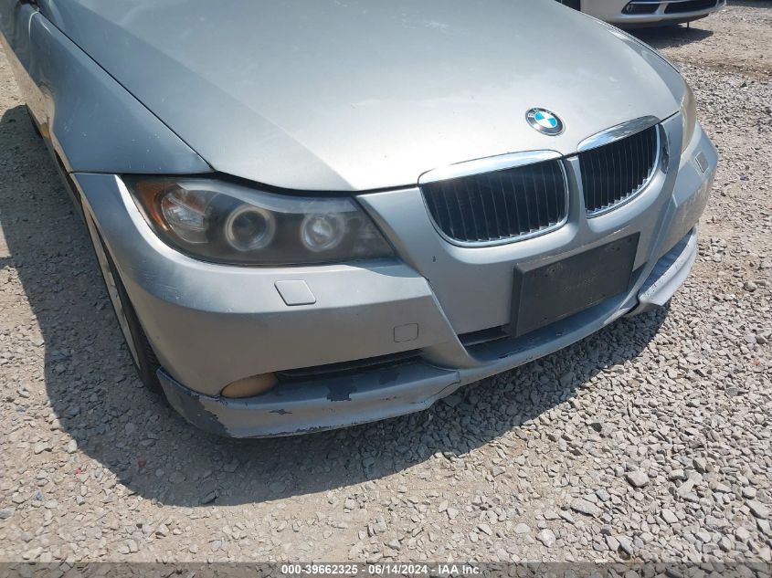 2006 BMW 325Xi VIN: WBAVD13586KT79282 Lot: 39662325