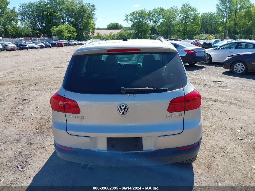 2013 Volkswagen Tiguan Se VIN: WVGAV3AX7DW593339 Lot: 39662395