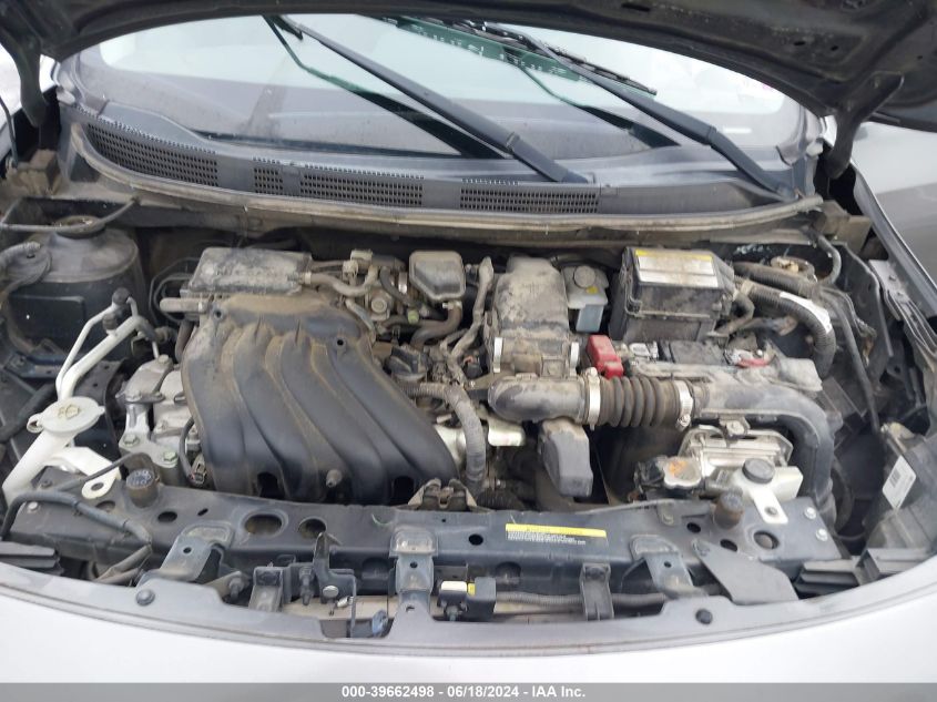 2016 Nissan Versa 1.6 S+ VIN: 3N1CN7AP0GL910718 Lot: 39662498