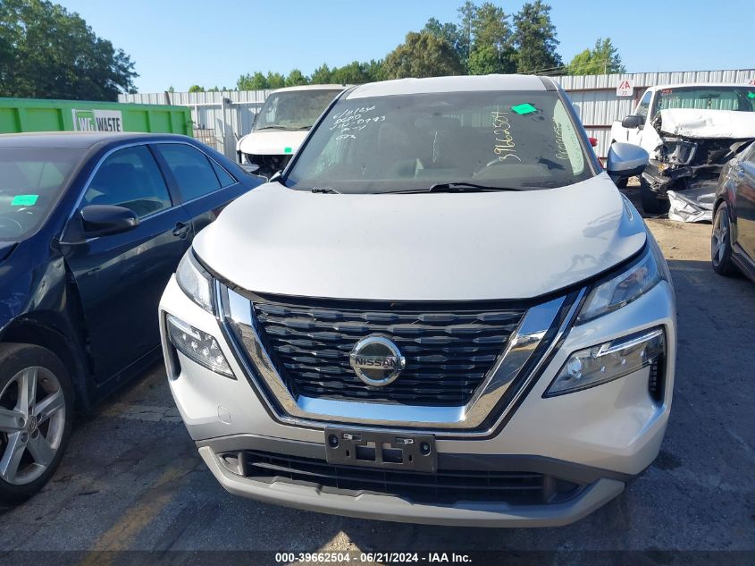 2021 Nissan Rogue Sv Intelligent Awd VIN: 5N1AT3BB9MC680993 Lot: 39662504