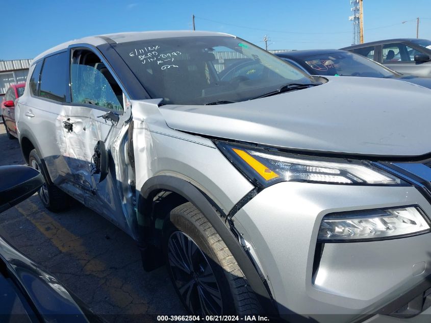 2021 Nissan Rogue Sv Intelligent Awd VIN: 5N1AT3BB9MC680993 Lot: 39662504