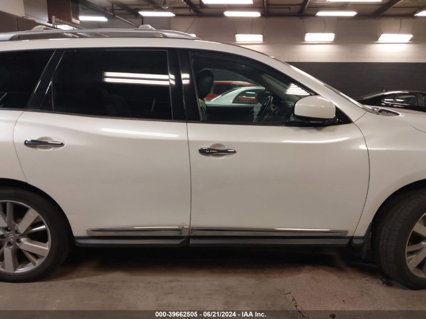 2016 Nissan Pathfinder Platinum VIN: 5N1AR2MM7GC658227 Lot: 39662505