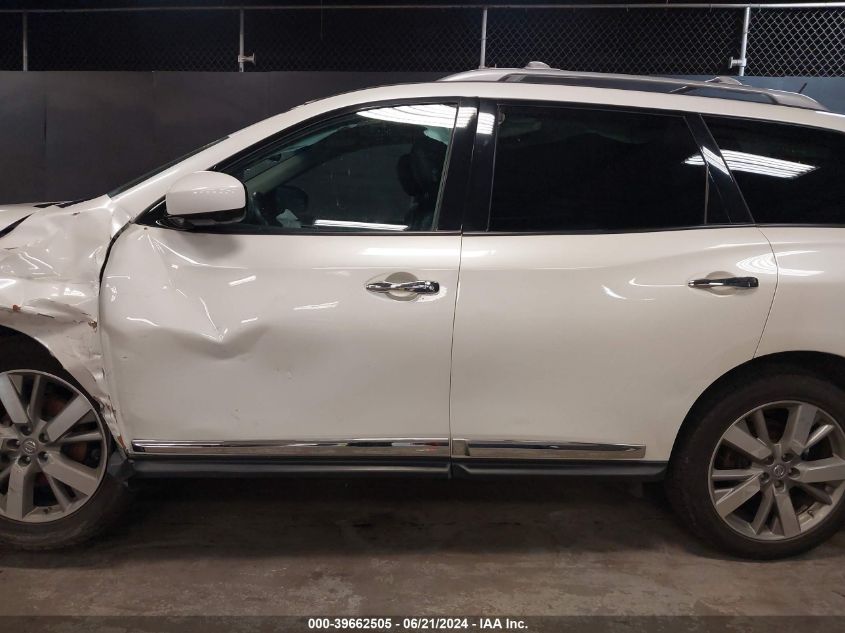 2016 Nissan Pathfinder Platinum VIN: 5N1AR2MM7GC658227 Lot: 39662505