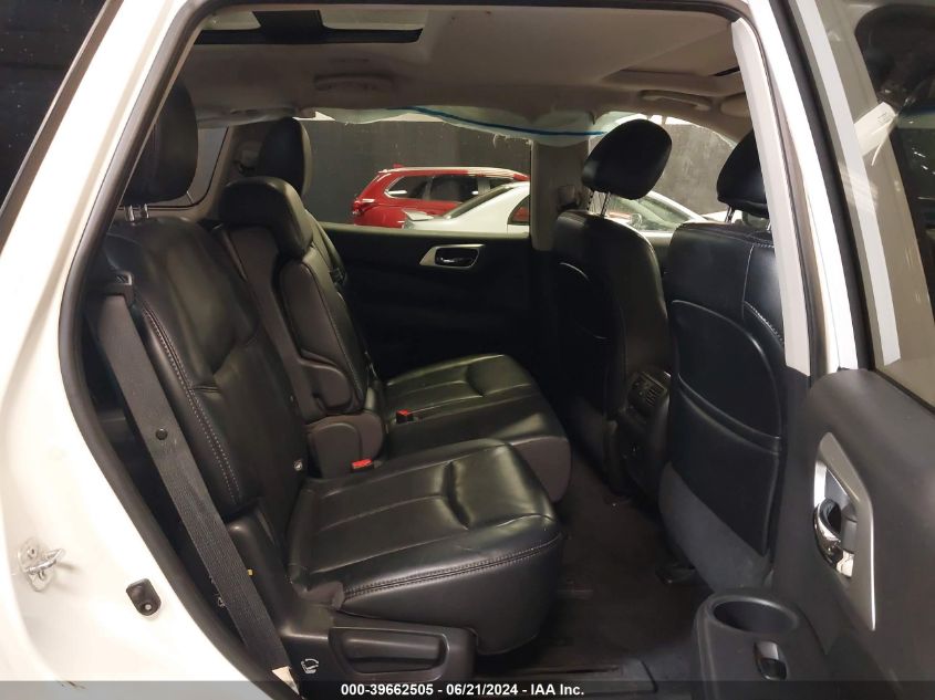 2016 Nissan Pathfinder Platinum VIN: 5N1AR2MM7GC658227 Lot: 39662505