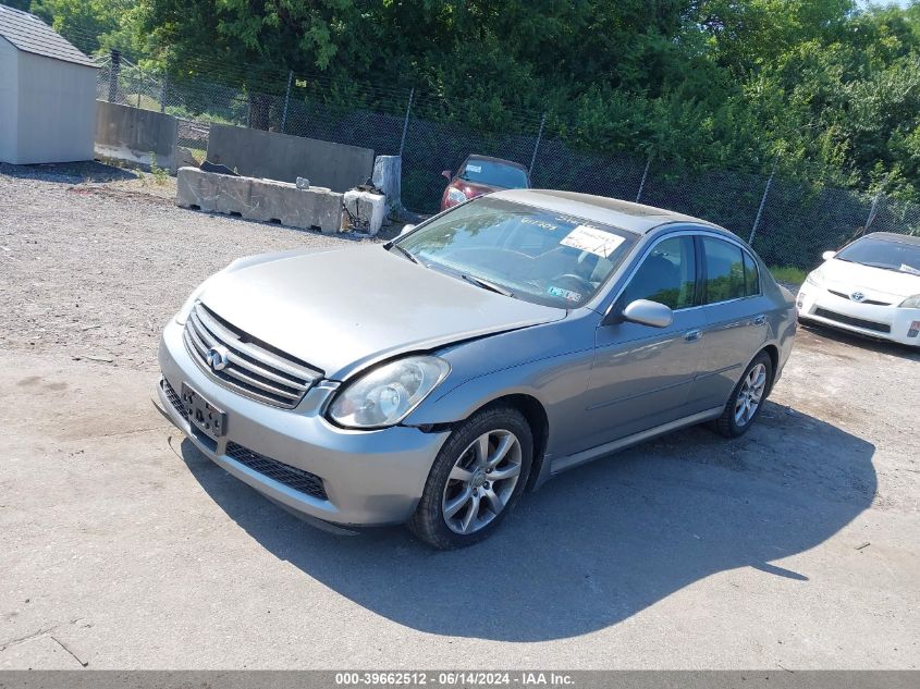 JNKCV51FX6M611703 | 2006 INFINITI G35X