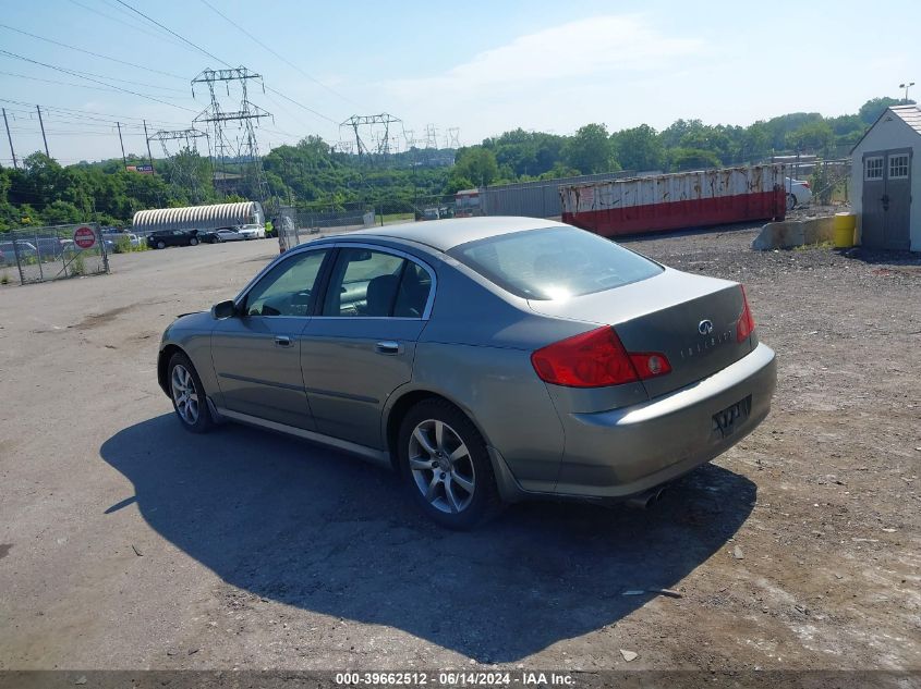 JNKCV51FX6M611703 | 2006 INFINITI G35X