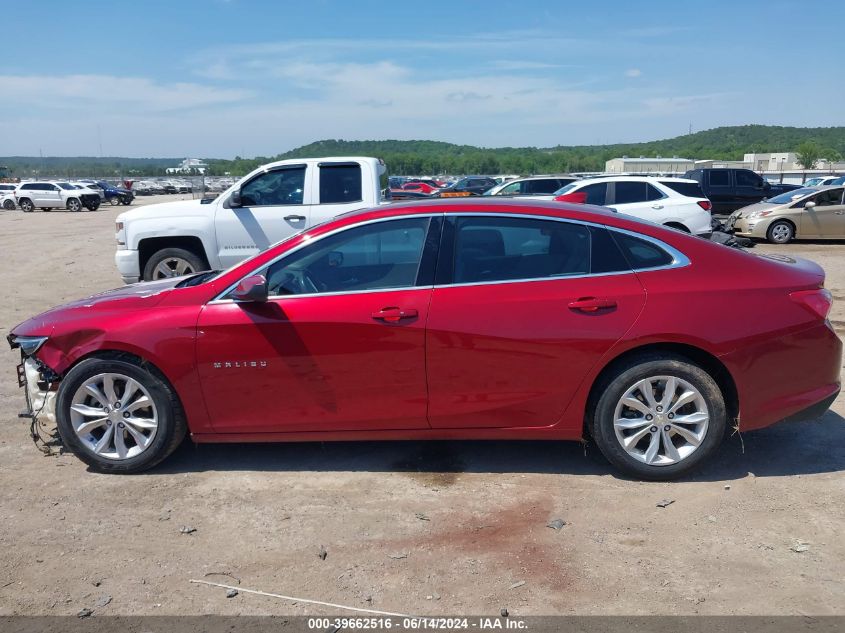 2019 Chevrolet Malibu Lt VIN: 1G1ZD5ST0KF101287 Lot: 39662516