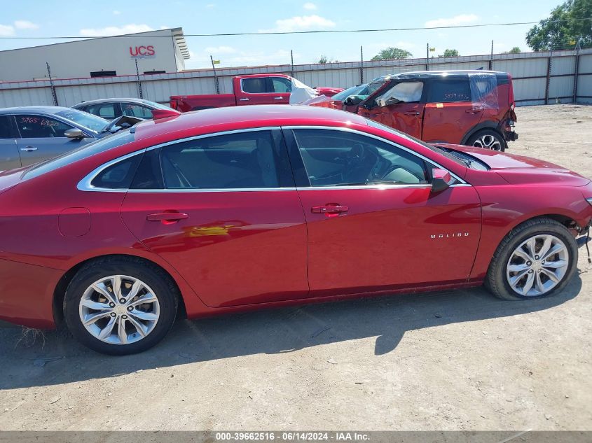 2019 Chevrolet Malibu Lt VIN: 1G1ZD5ST0KF101287 Lot: 39662516