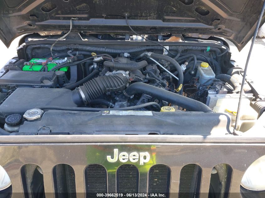 2009 Jeep Wrangler X VIN: 1J4FA24109L744337 Lot: 39662519