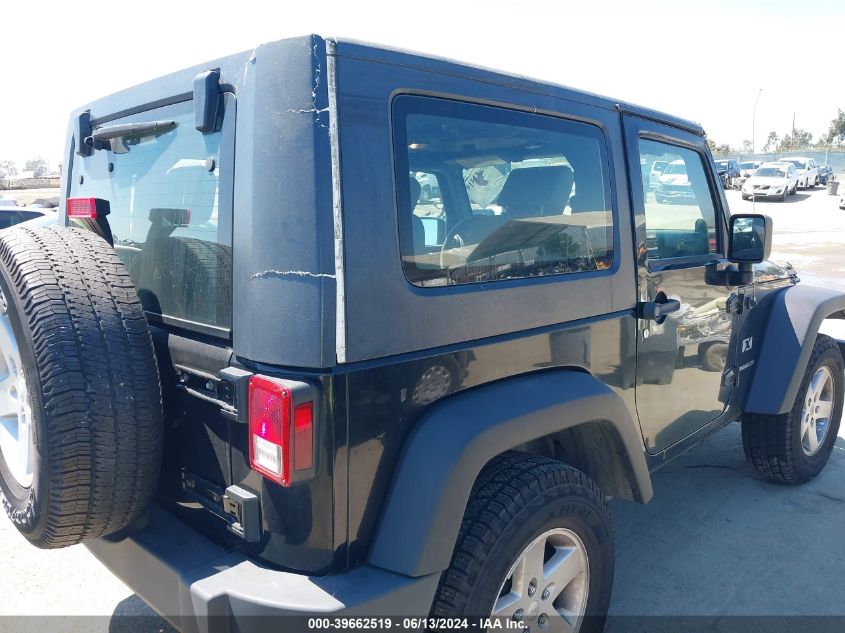 2009 Jeep Wrangler X VIN: 1J4FA24109L744337 Lot: 39662519