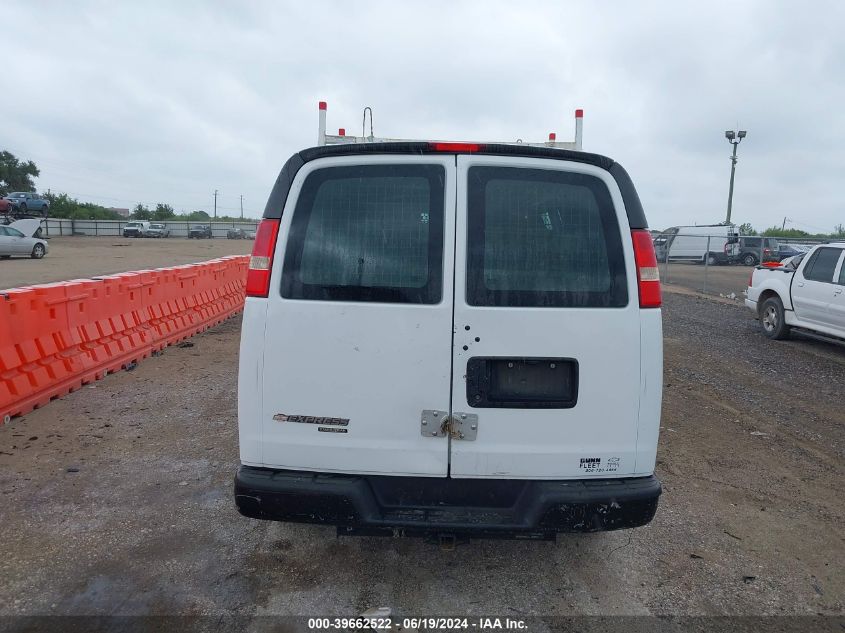 2013 Chevrolet Express 2500 Work Van VIN: 1GCWGFBA9D1111032 Lot: 39662522