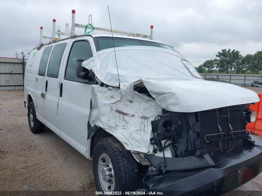 2013 Chevrolet Express 2500 Work Van VIN: 1GCWGFBA9D1111032 Lot: 39662522