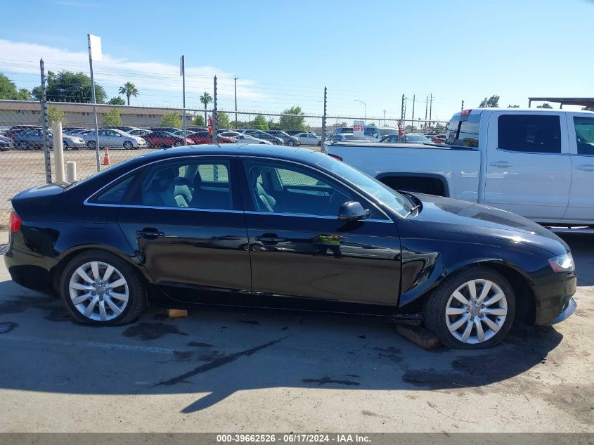 2011 Audi A4 2.0T Premium VIN: WAUEFAFL3BN026171 Lot: 39662526