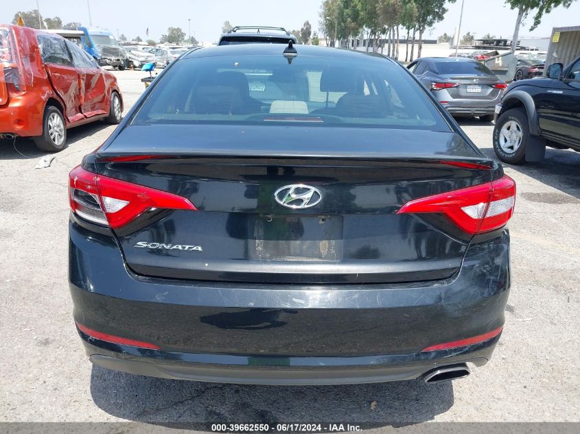 2015 Hyundai Sonata Se VIN: 5NPE24AFXFH019564 Lot: 39662550
