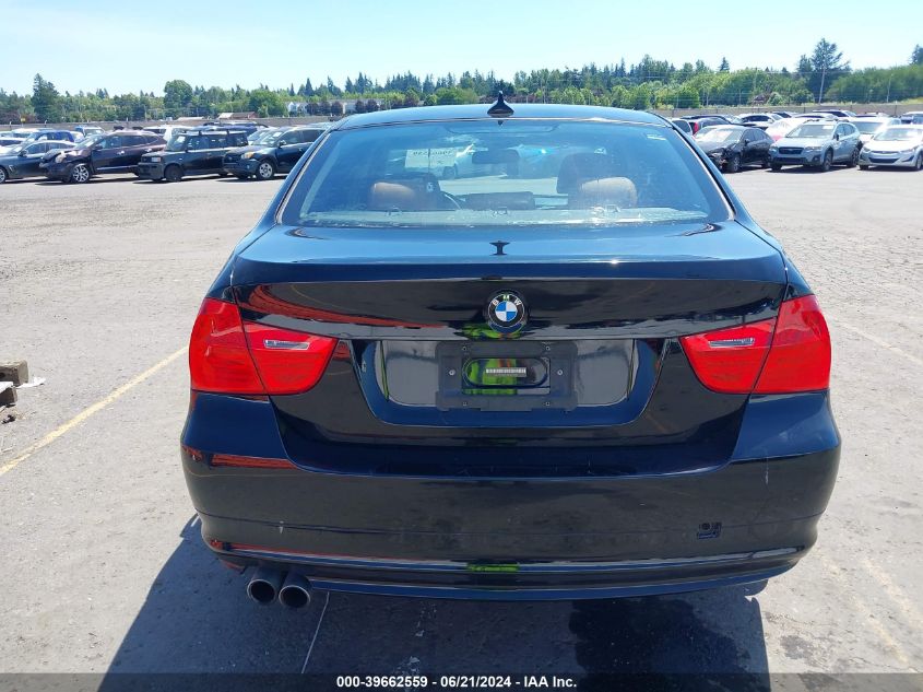 2011 BMW 328I VIN: WBAPH5G59BNM71587 Lot: 39662559