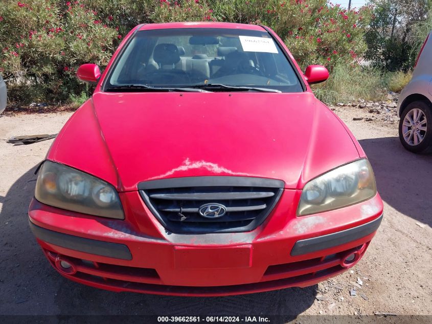 2004 Hyundai Elantra Gls/Gt VIN: KMHDN46D54U917806 Lot: 39662561