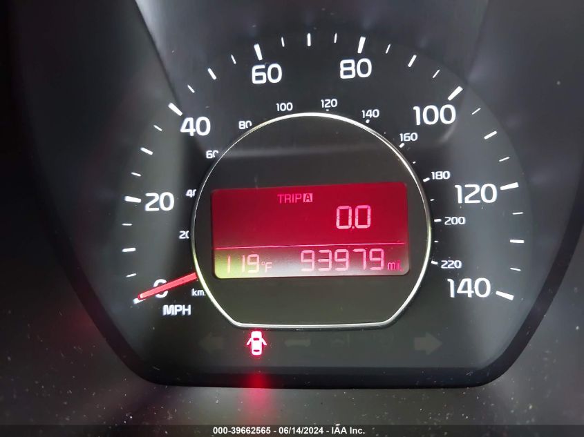 2016 Kia Soul VIN: KNDJN2A21G7327672 Lot: 39662565