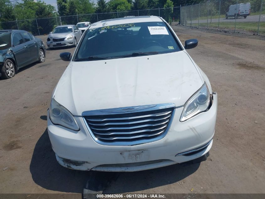 2012 Chrysler 200 Limited VIN: 1C3CCBCG9CN263821 Lot: 39662606