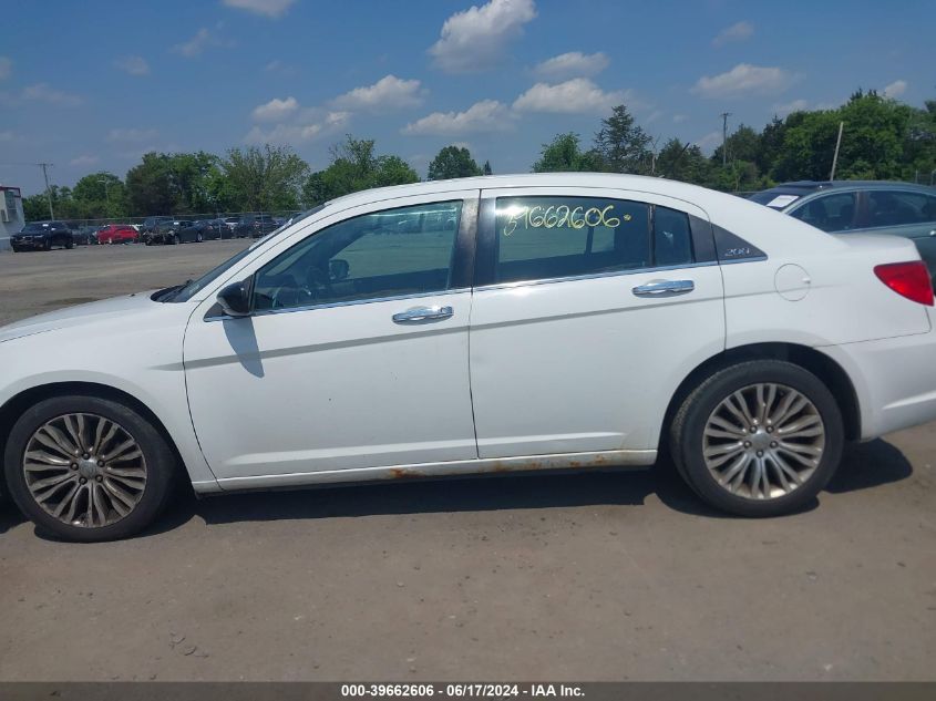 2012 Chrysler 200 Limited VIN: 1C3CCBCG9CN263821 Lot: 39662606