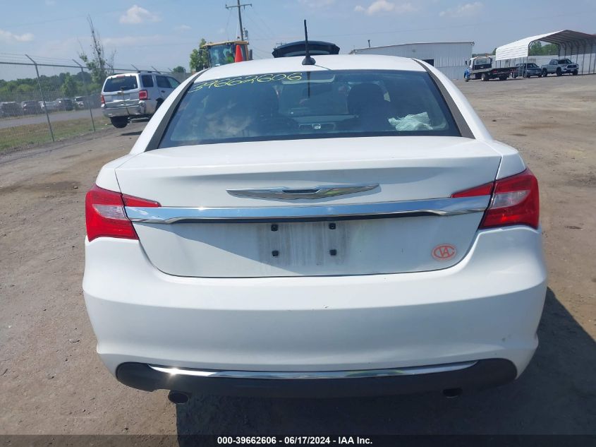 2012 Chrysler 200 Limited VIN: 1C3CCBCG9CN263821 Lot: 39662606