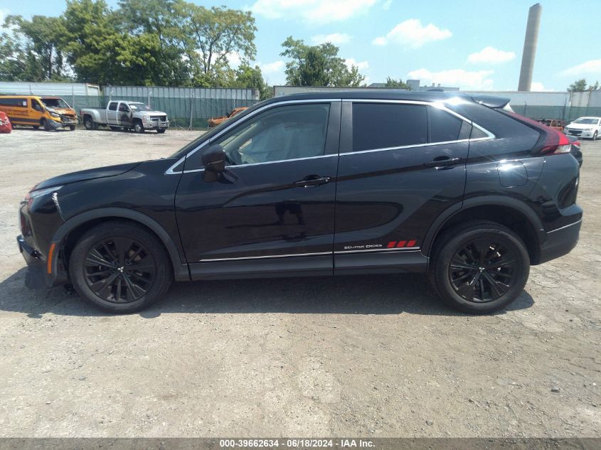 2022 Mitsubishi Eclipse Cross Le S-Awc VIN: JA4ATVAA3NZ014472 Lot: 39662634