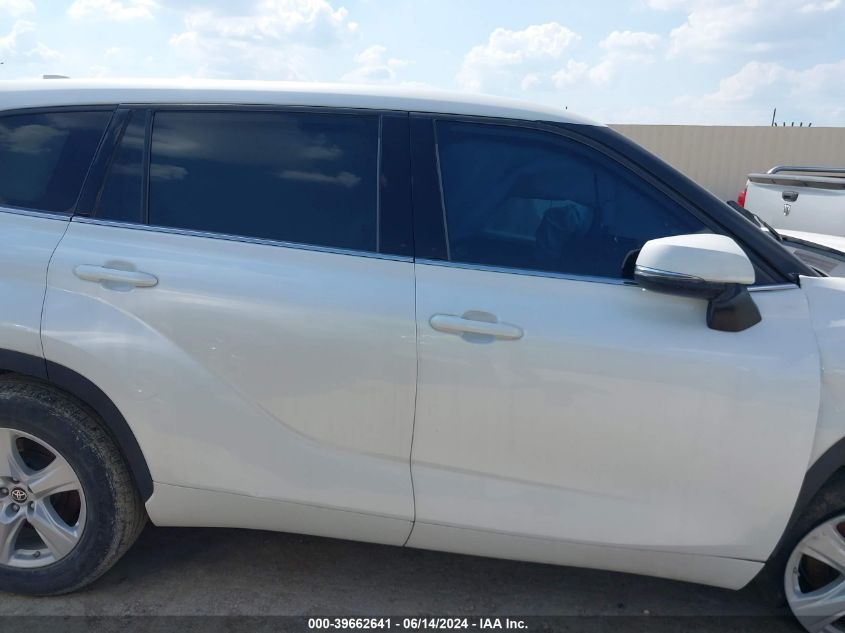 2020 Toyota Highlander Le VIN: 5TDZZRAH0LS009367 Lot: 39662641